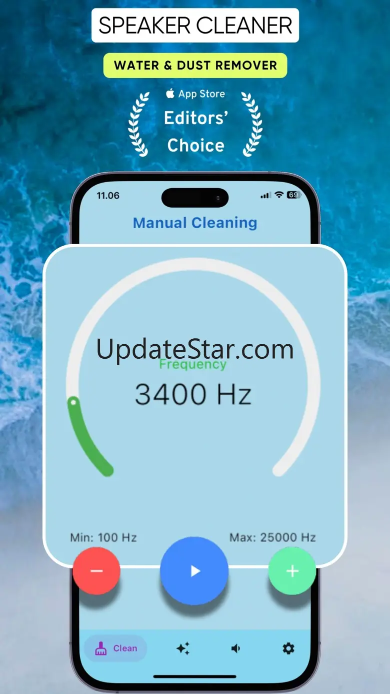 Speaker Cleaner: Water Remove 1.5