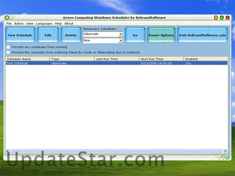 Green Computing Shutdown Scheduler 1.1