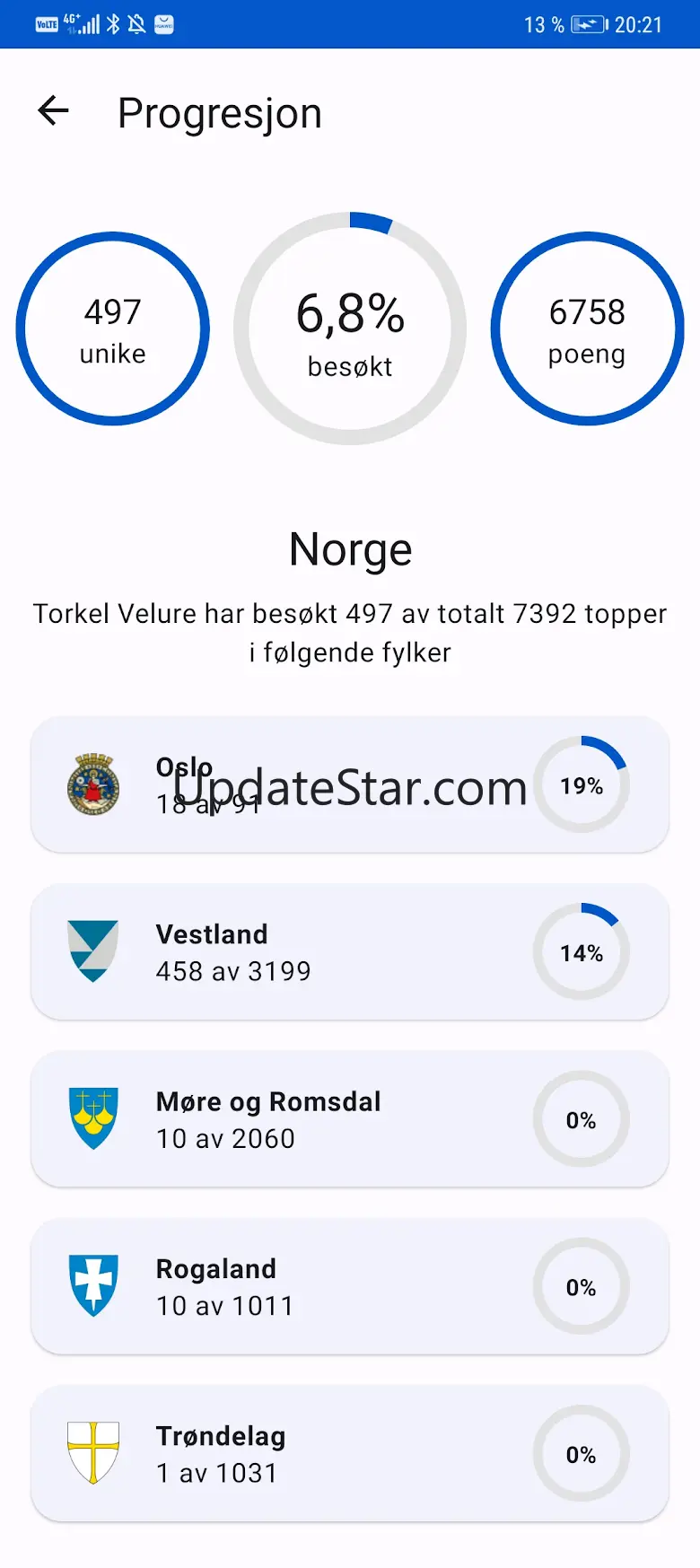 Fjelltoppjakten 3.8.0