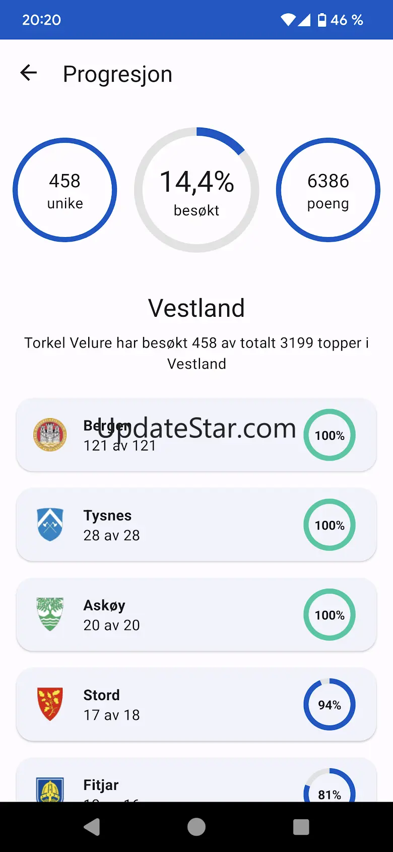 Fjelltoppjakten 3.8.0