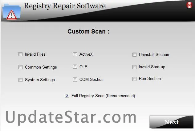 Registry Repair Software 3.0