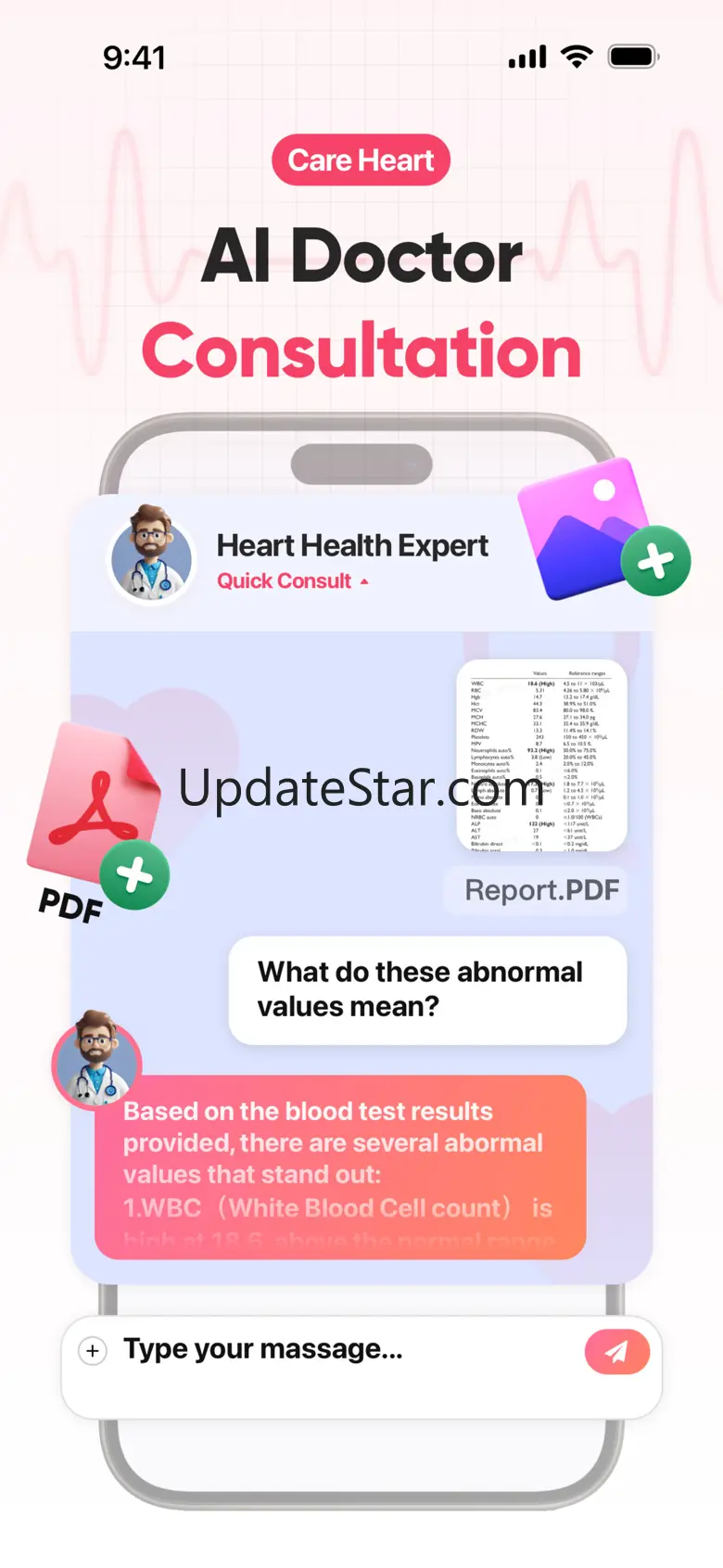 Care Heart: Heart Rate Monitor 1.9