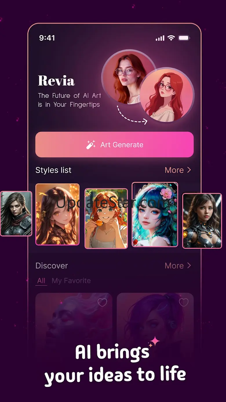 Revia: AI Photo Generator