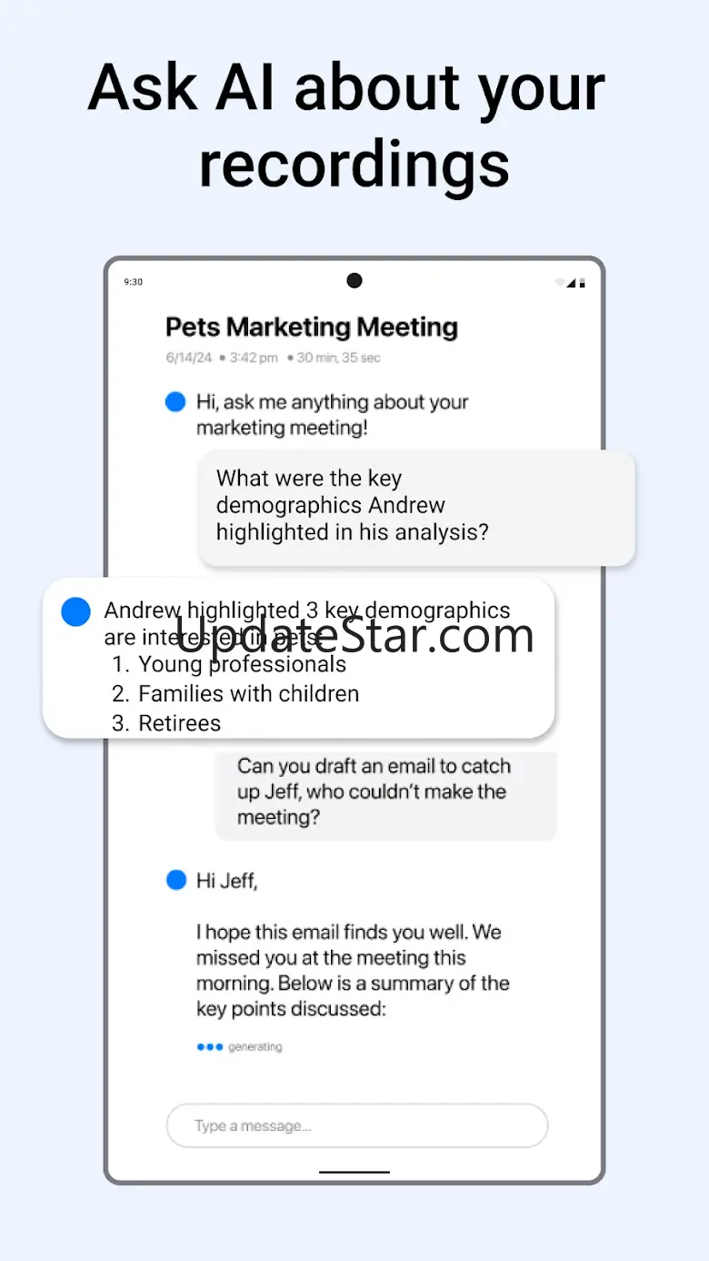 Minutes: AI Meeting Note Taker 1.1.5