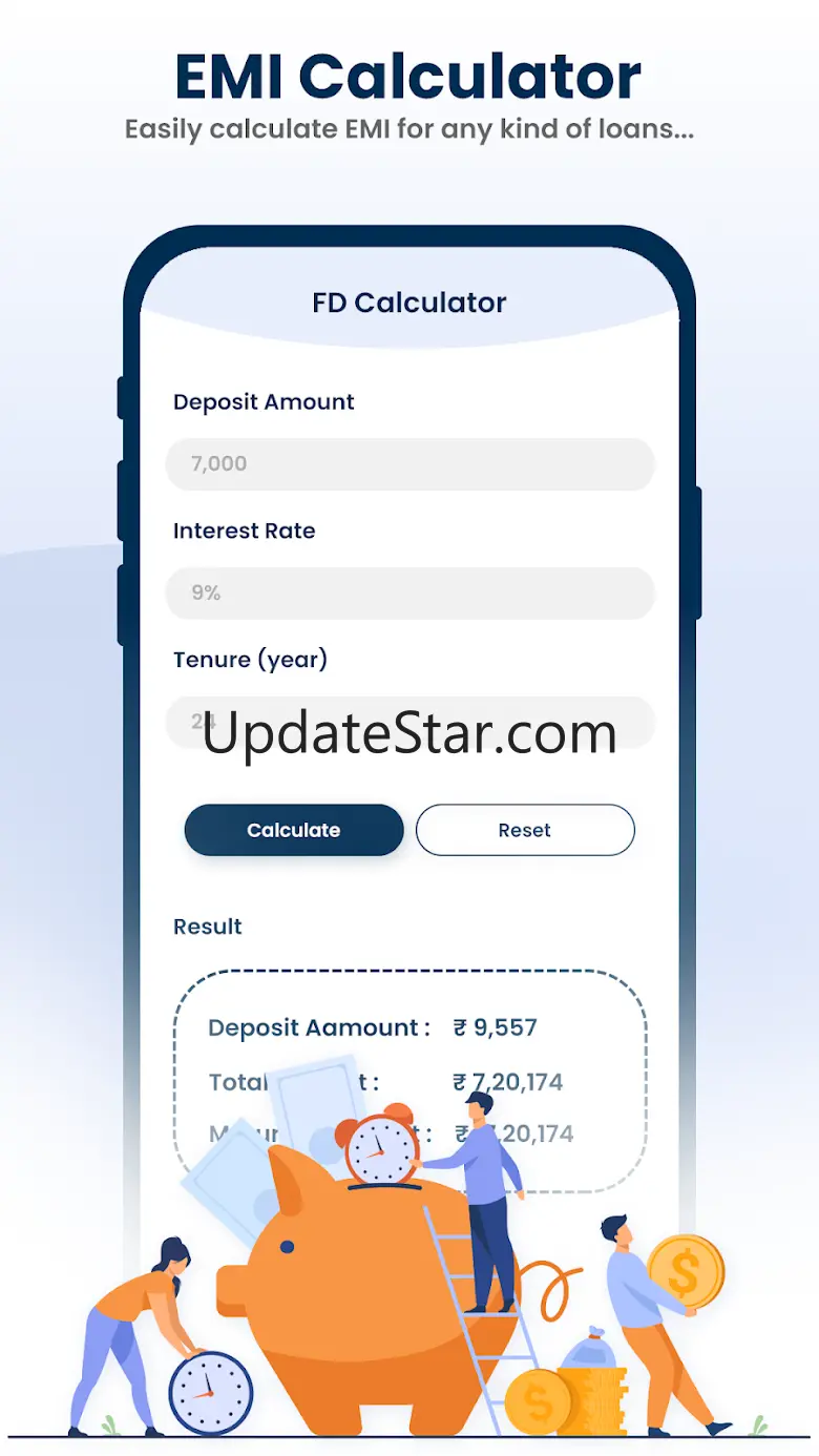 Simple EMI Calculator Tool 1.2
