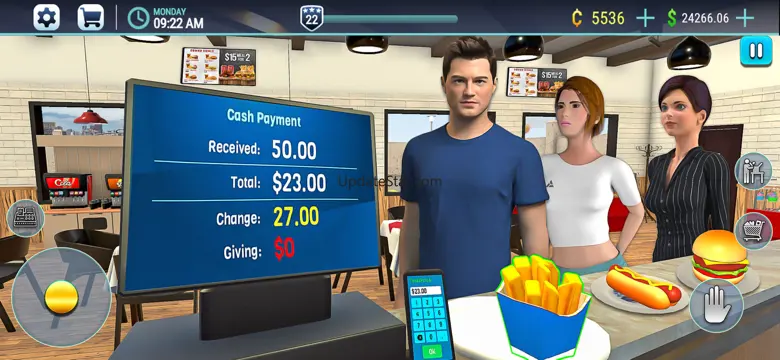 Restaurant Simulator Bar Games 1.1