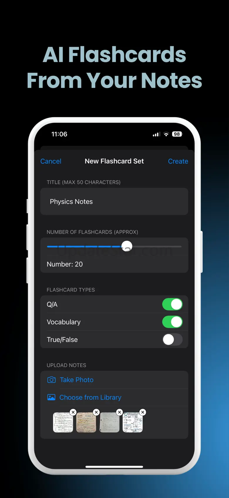 Quizomatic: AI Flashcards 1.0.3