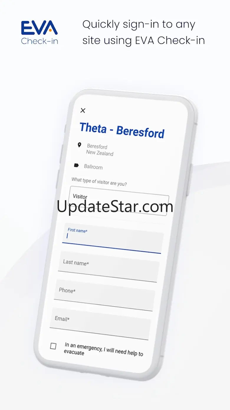 EVA Check-in | Work sign-in 2.0.34