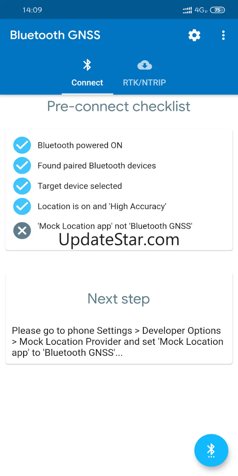 Bluetooth GNSS 1.0.70