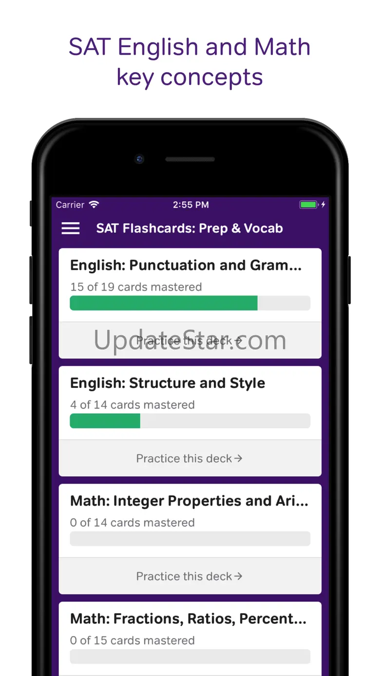 SAT Flashcards: Prep & Vocab 3.6.3