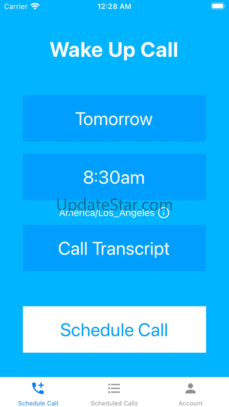 Wake Up Call: Wake up on time! 1.4.1