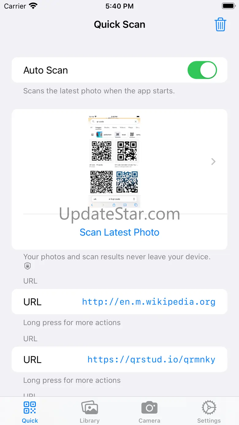 PhotoQR: QR Codes in Photos 1.4