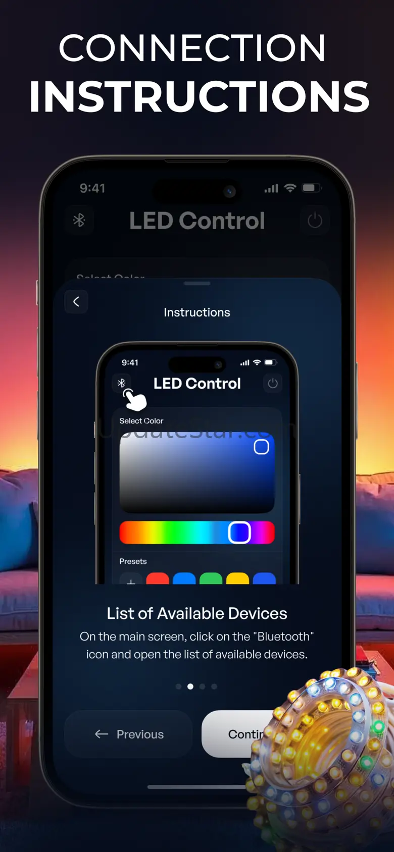 Led Light Remote Controller Go 1.0.0
