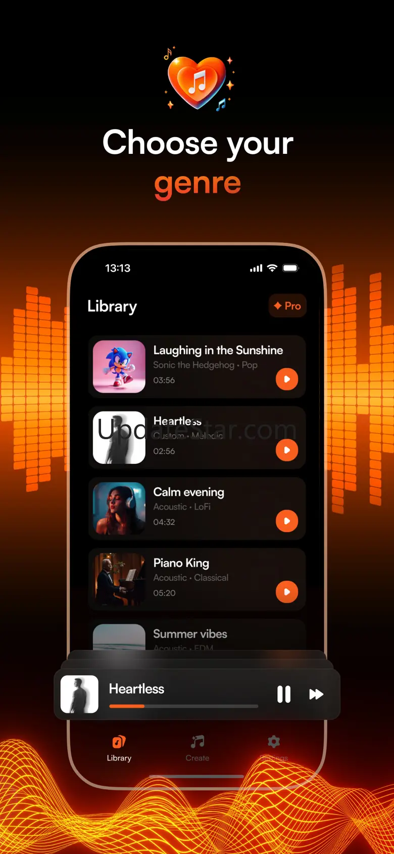 TuneCraft. AI Song Generator 1.7