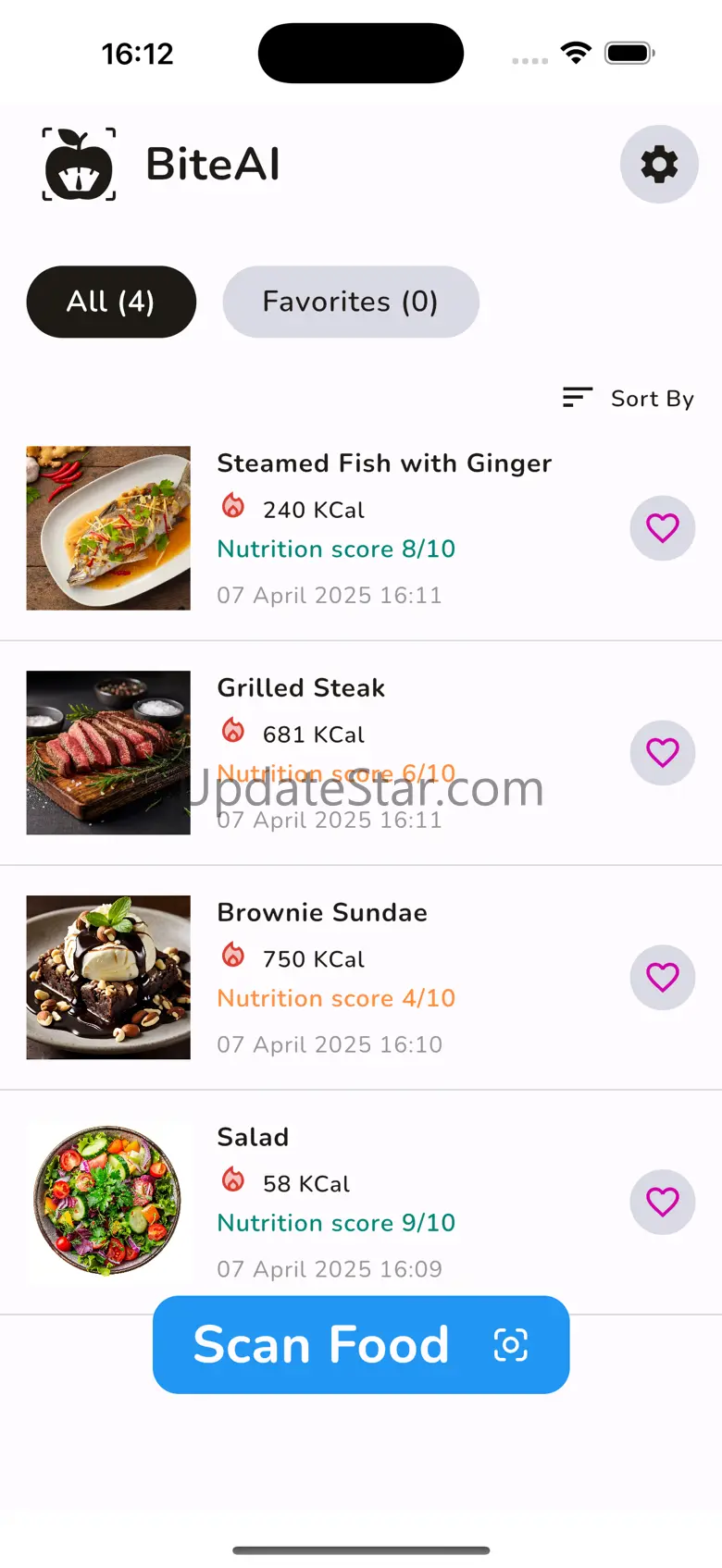 Simple AI Calorie Counter 1.2