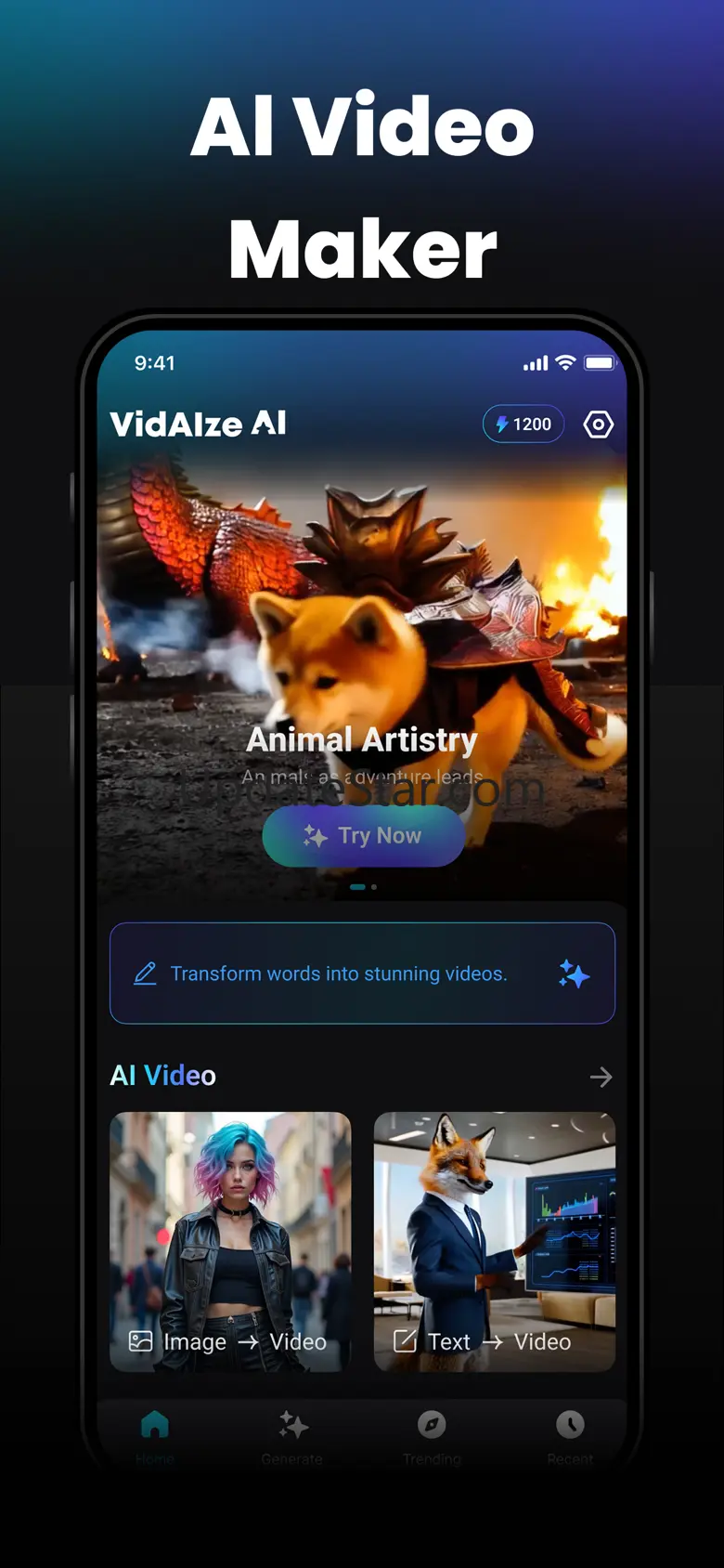 AI Image to Video - VidAIze 1.3.1