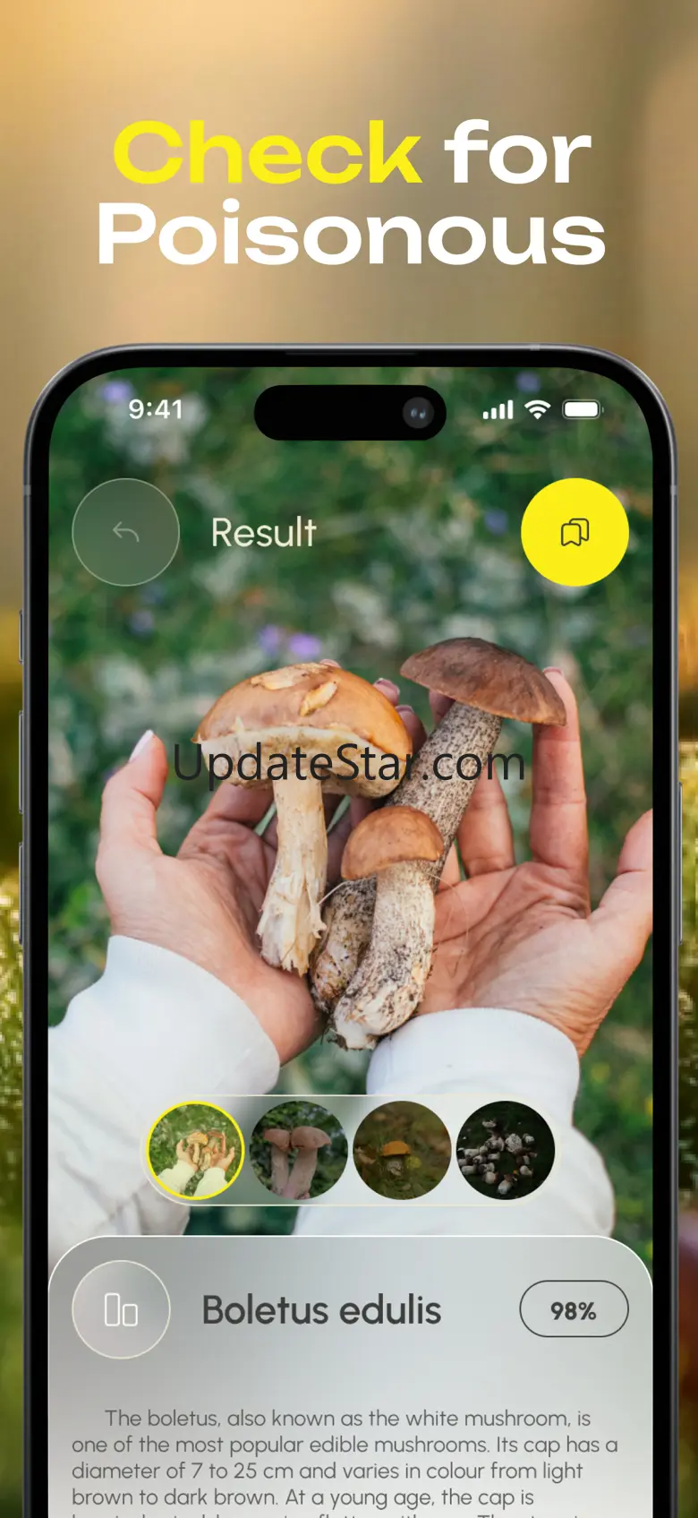 Mushroom Identifier & Finder + 1.1