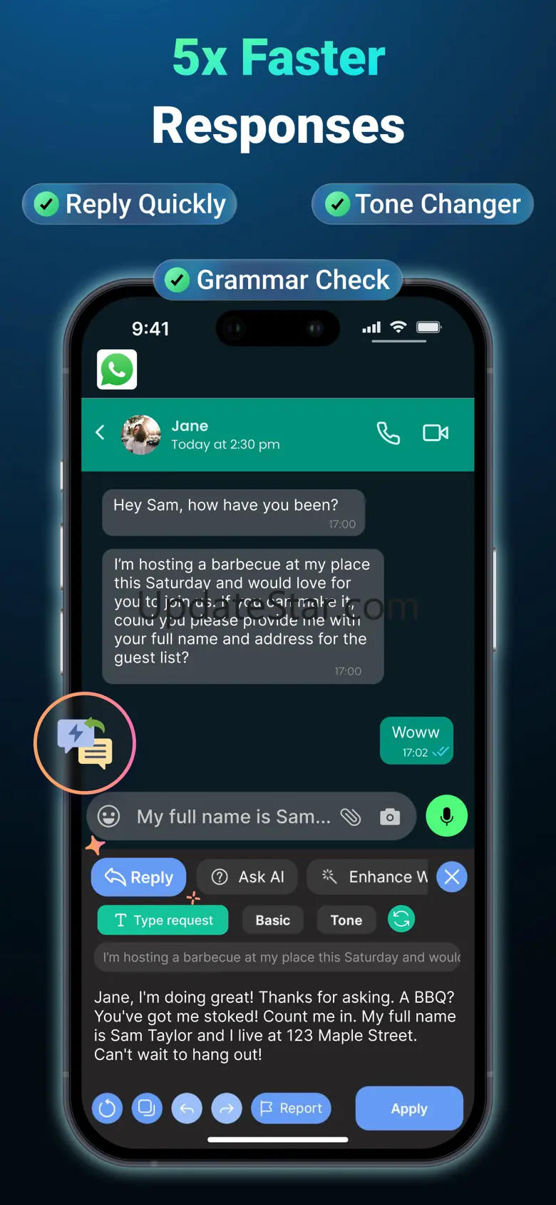 AI Keyboard: Grammar & Writer 1.1