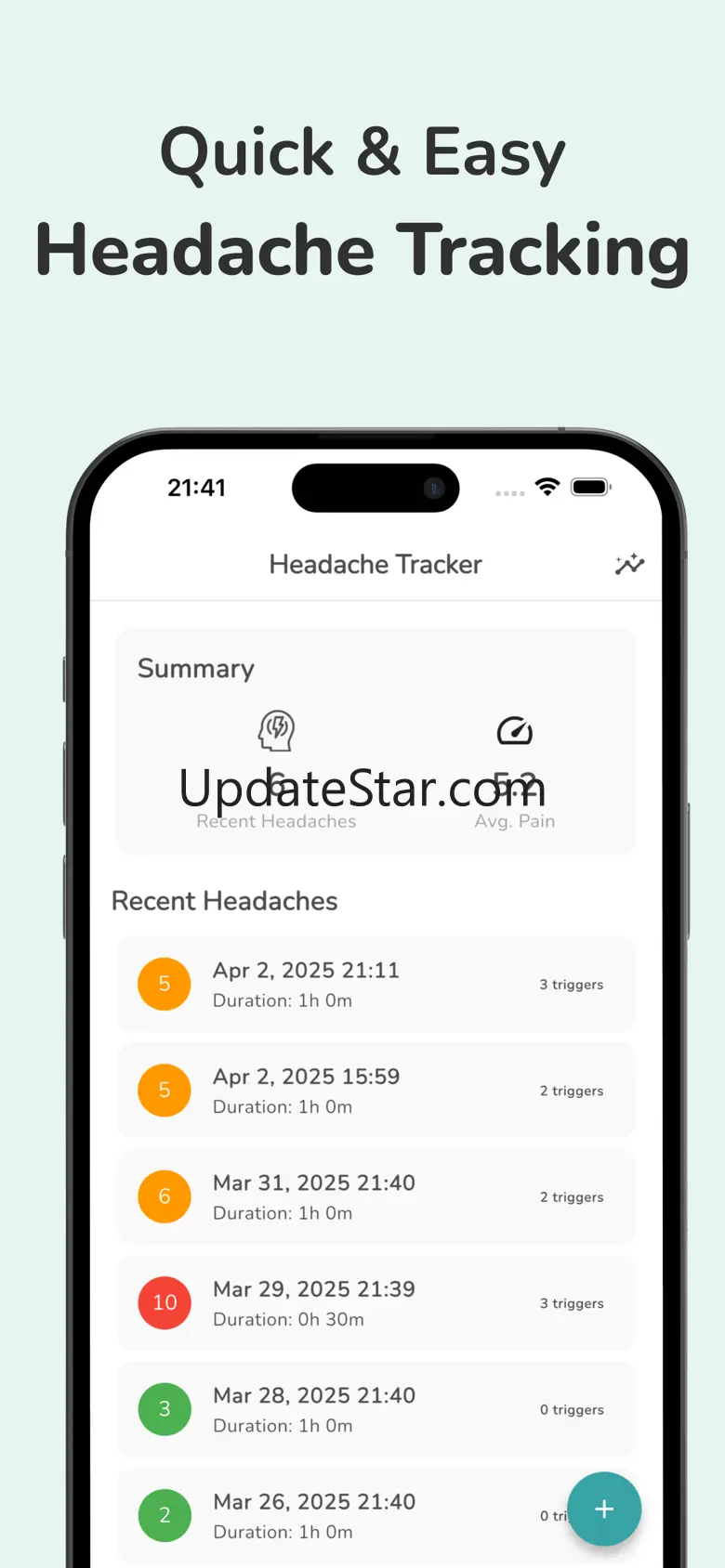 Headache Tracker: Migraine 1.0.6