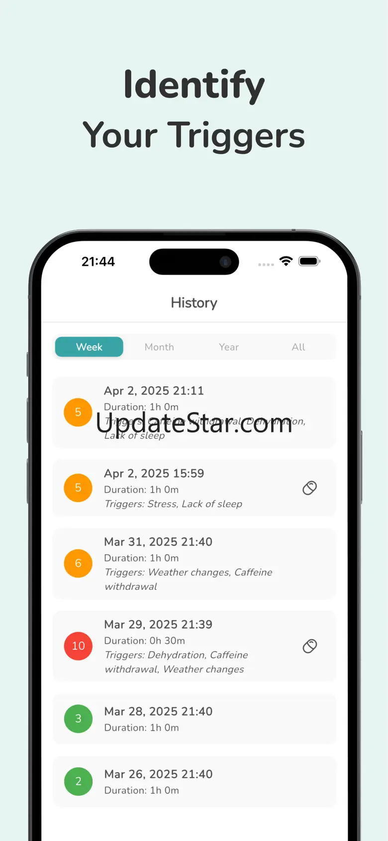 Headache Tracker: Migraine 1.0.6