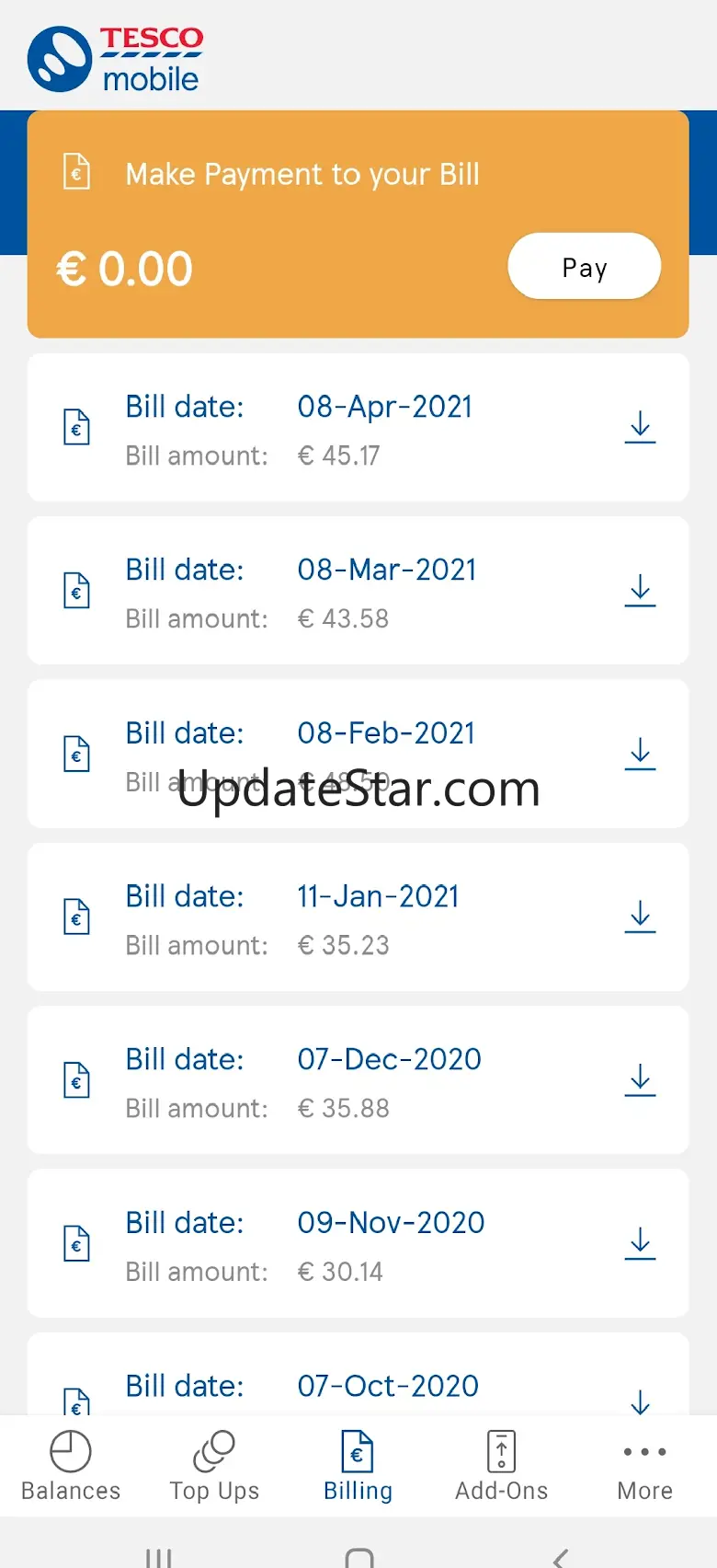 My Tesco Mobile 6.3.8