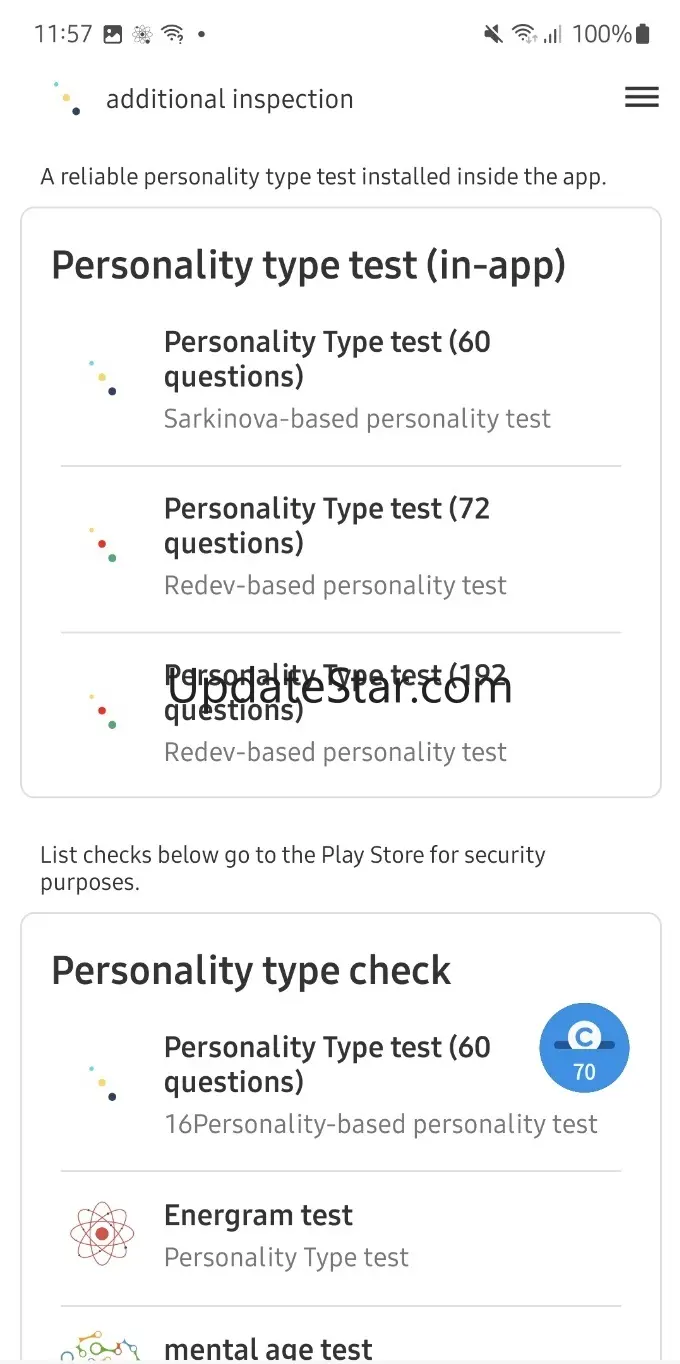 16 Personalities Test (96Q) 2.8.2