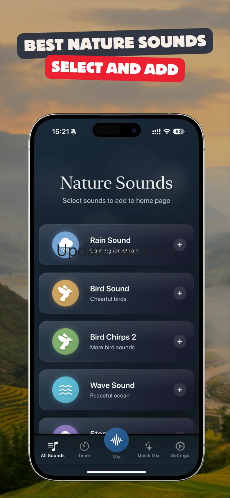 Sleepmix: Rain & White Noise 2.8