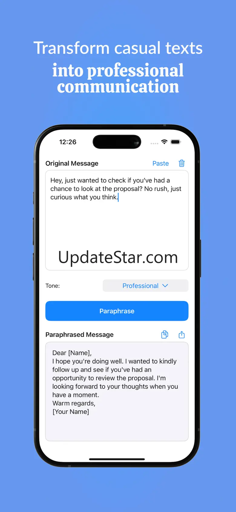 Paraphrase - Say it Better 1.0.7