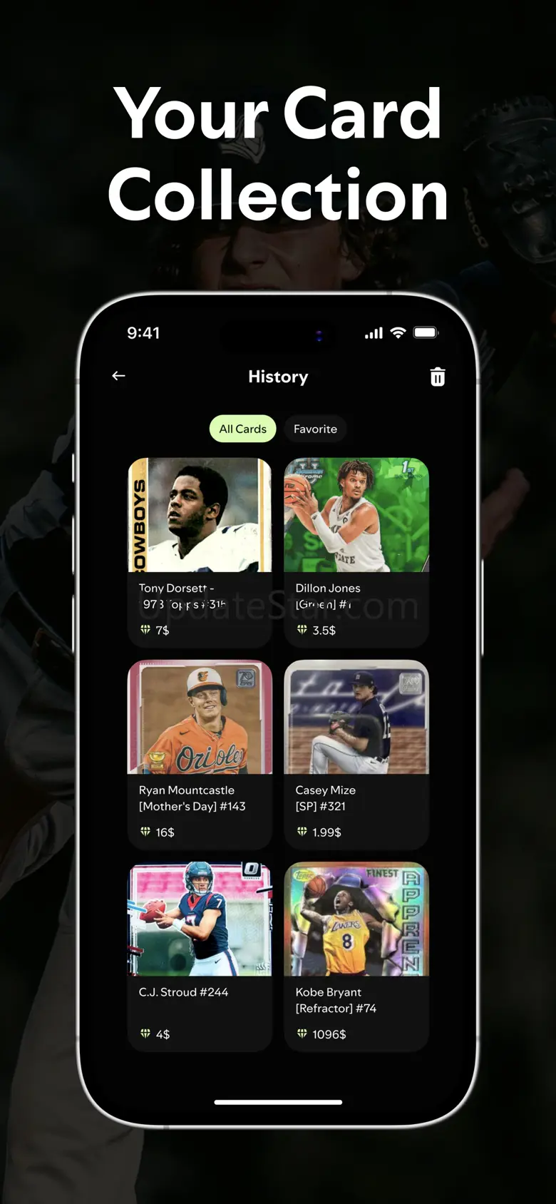 Sports Card Scanner: Collector 1.0