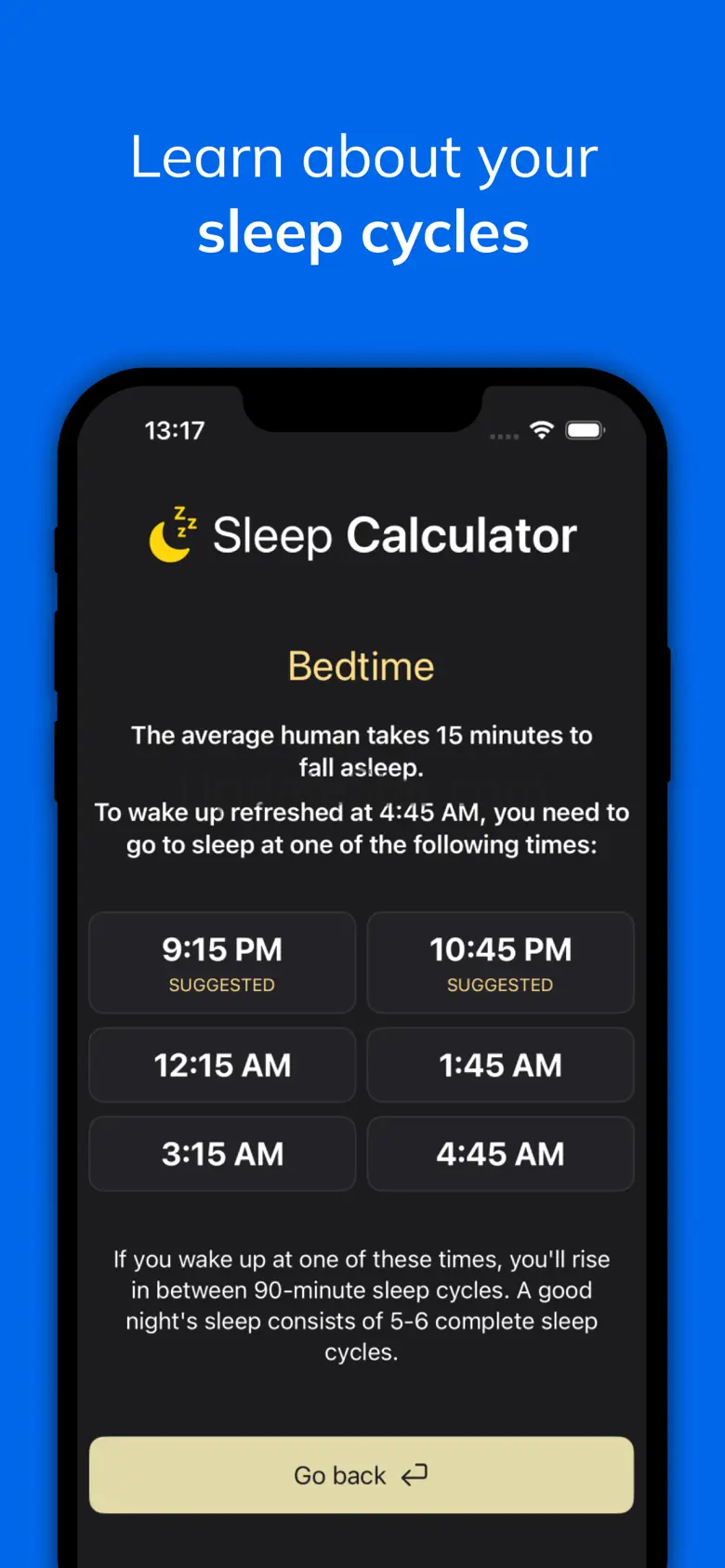 Sleep Calculator Plus 1.1