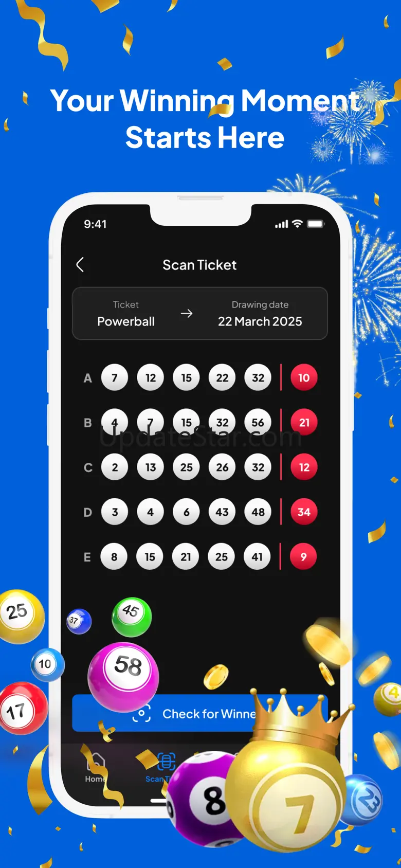 Lottery Ticket Scanner PRO. 1.2