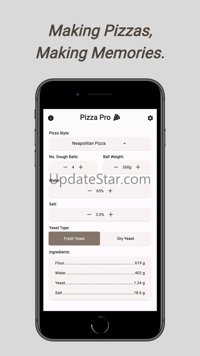 Pizza Pro - Dough Calculator 1.1.2