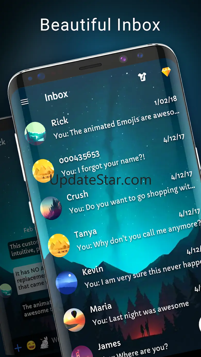 Aurora messenger theme 7.0.83