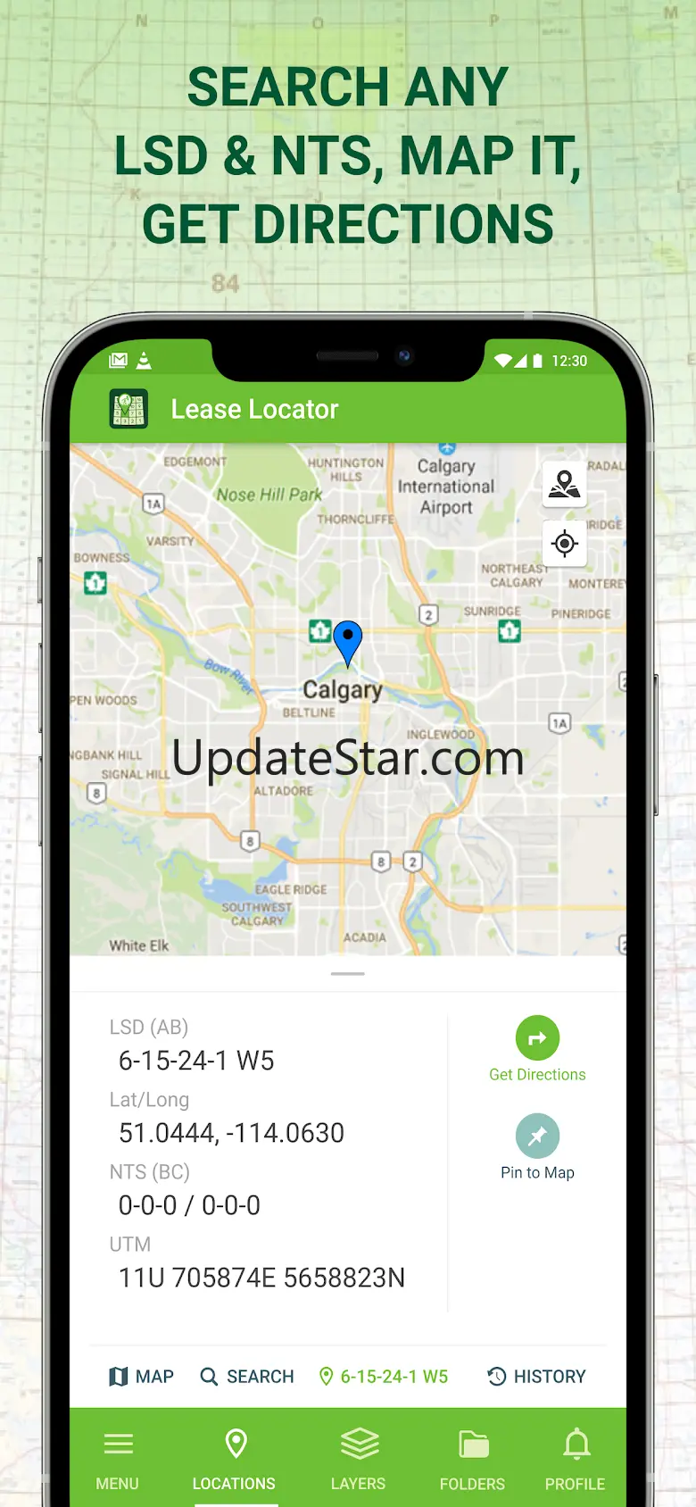 Lease Locator Oilfield LSD GPS 5.7.40