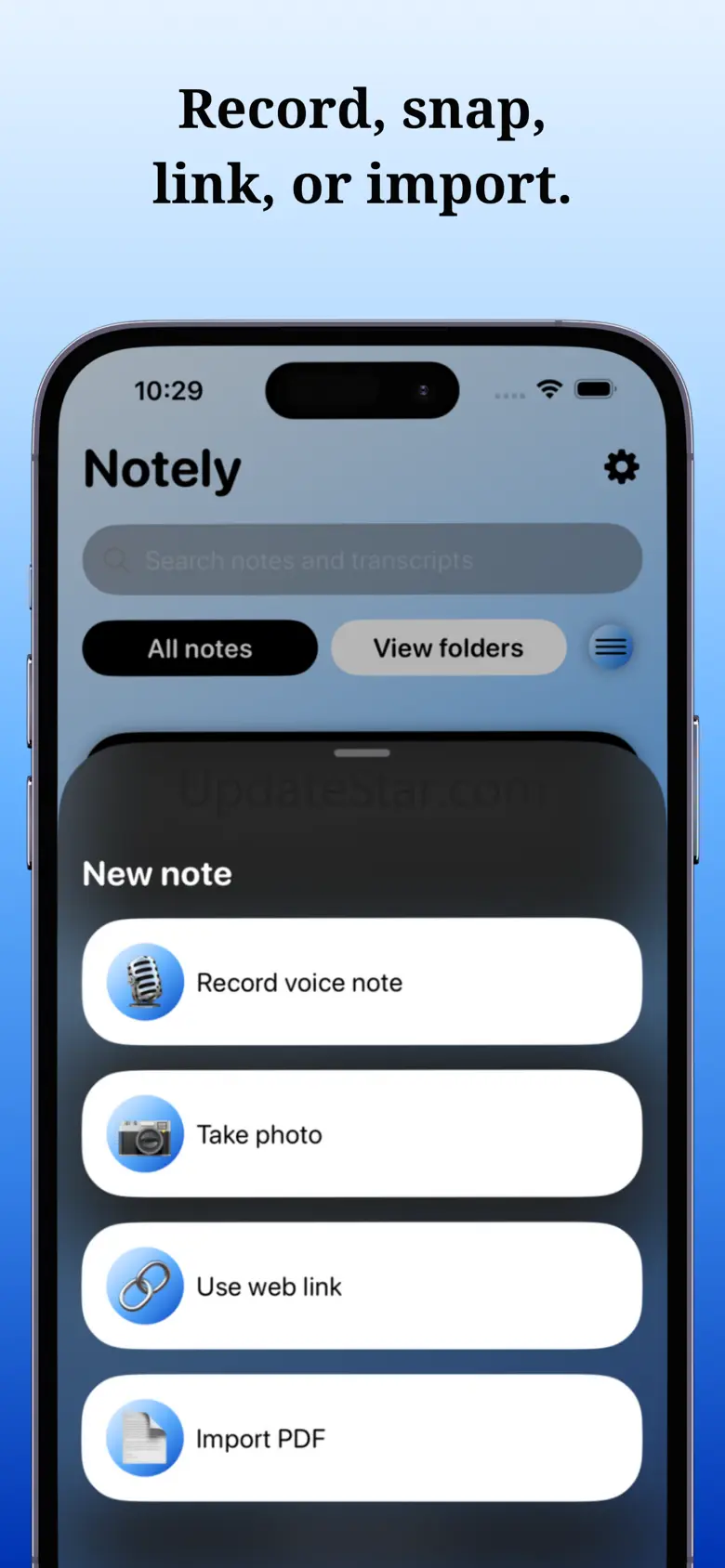 Notely AI -Instant Audio Notes 1.3.2