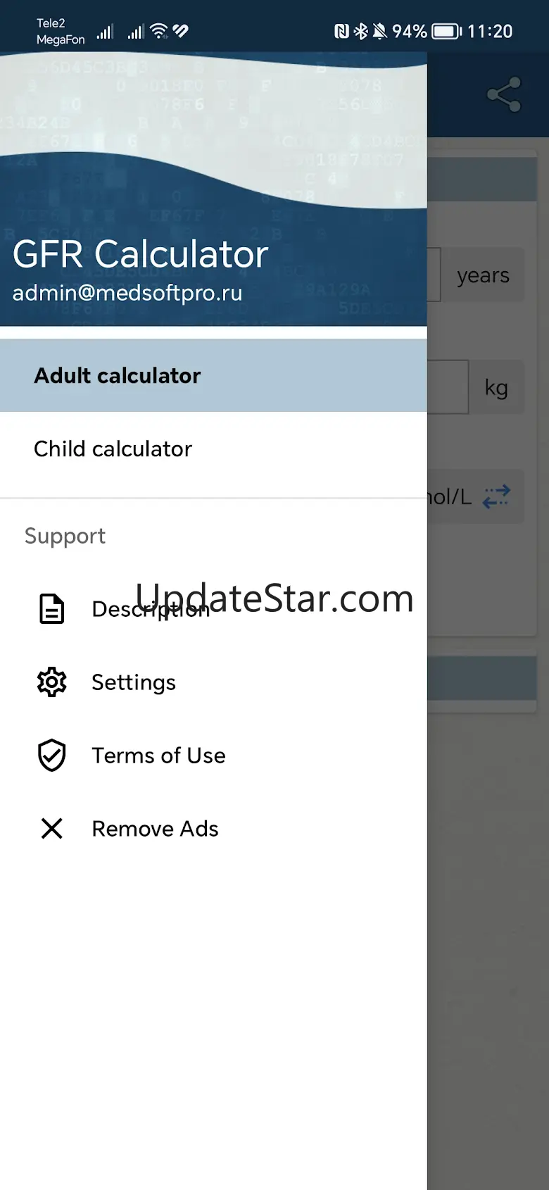 GFR Calculator 2.41