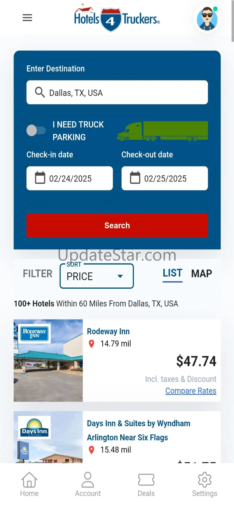 Hotels4Truckers.com 1.1