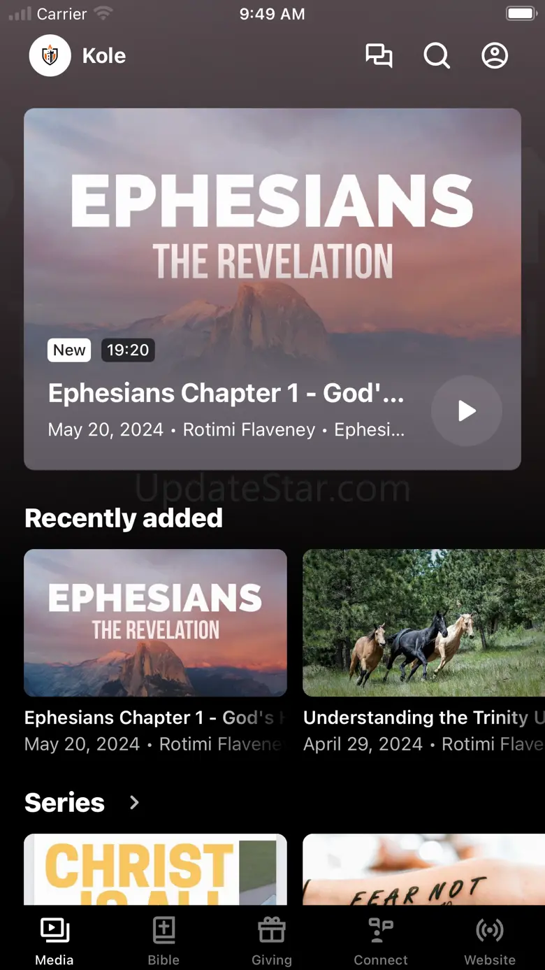 Kole Ministries Bible App 6.10.15