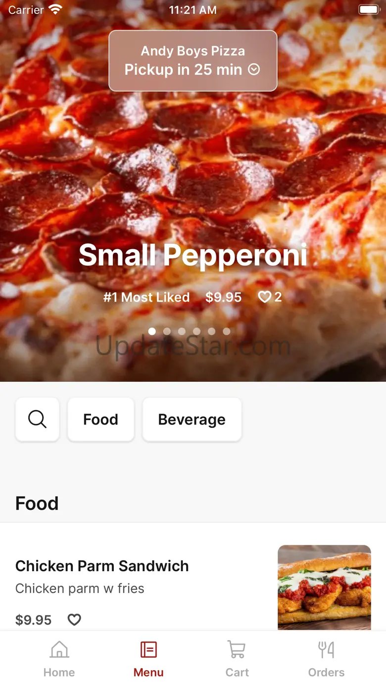 Andy Boy's Pizza 35.0.19