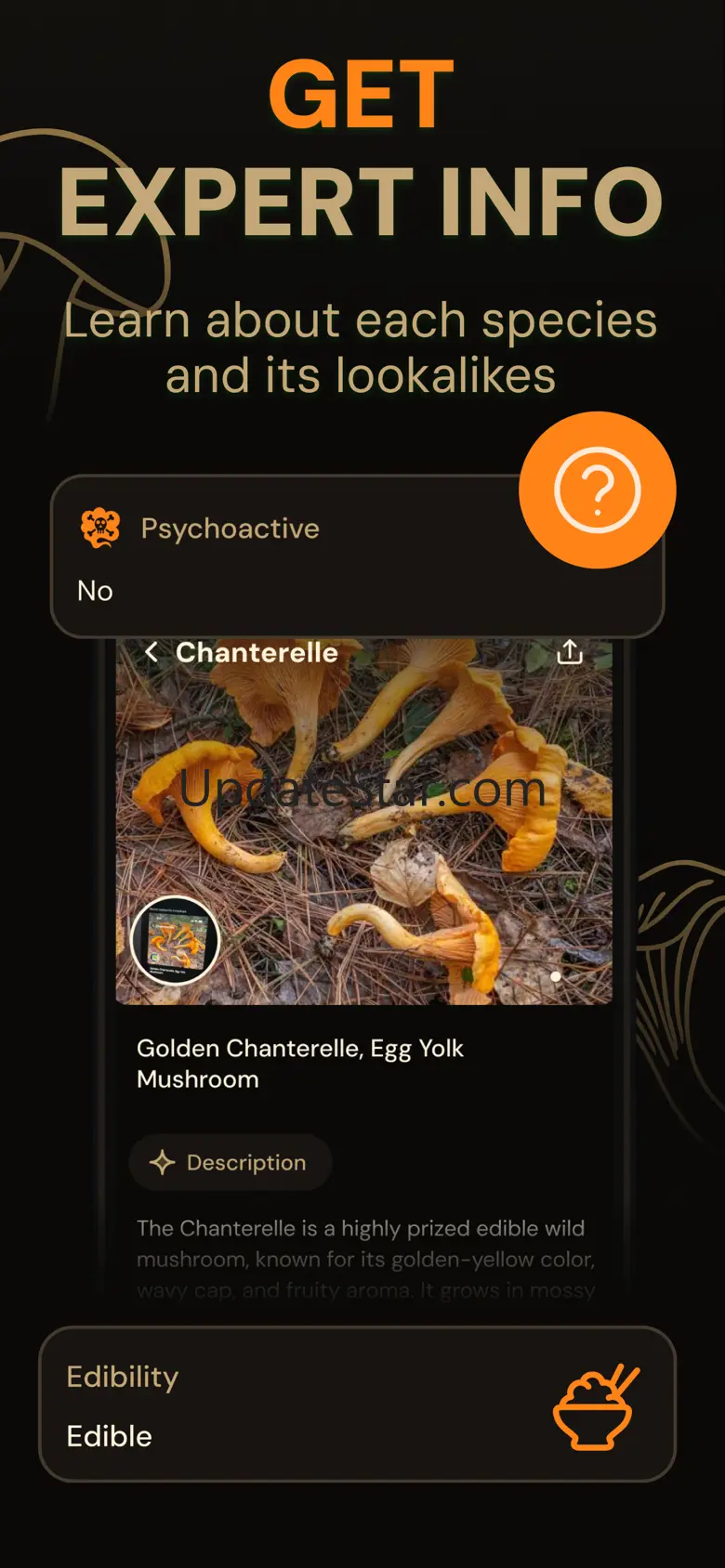 Mushroom Identifier: FungiPeek 5.2.0