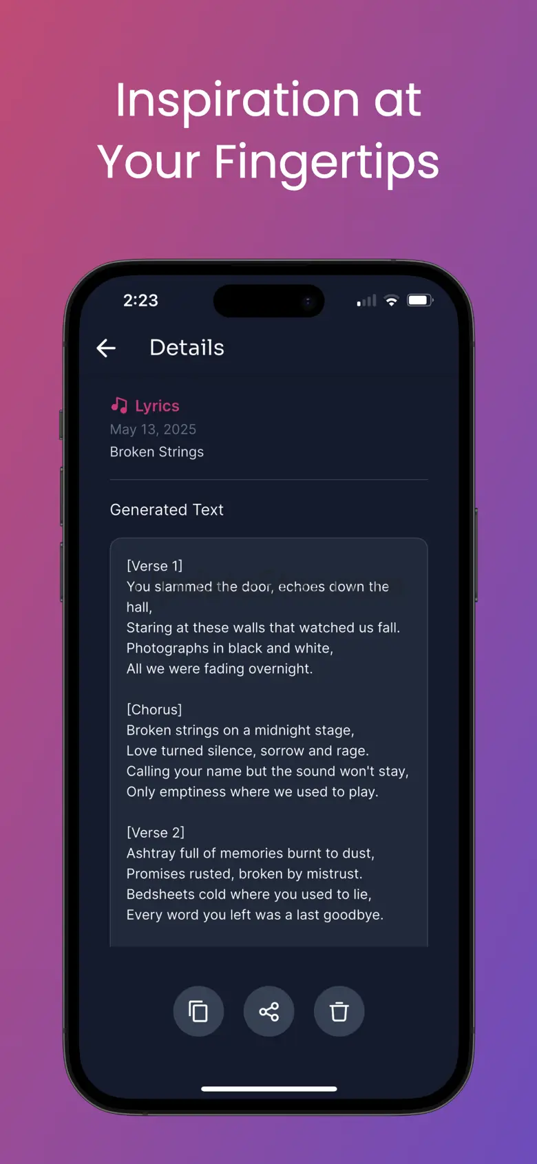 AI Poem & Lyric Generator 1.0