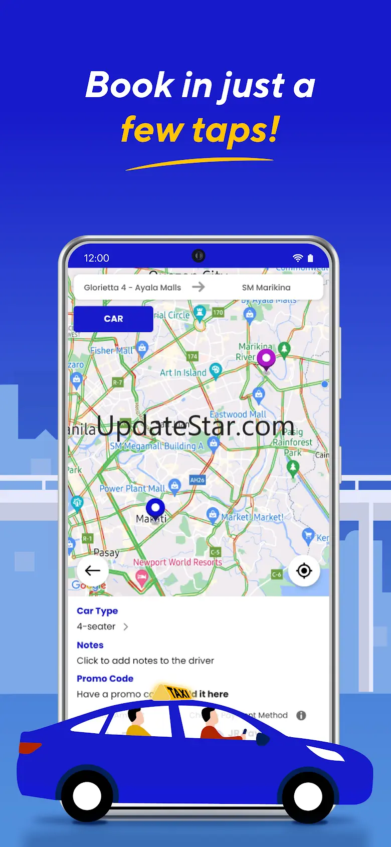 JoyRide: Book Moto Taxi & Car 6.8