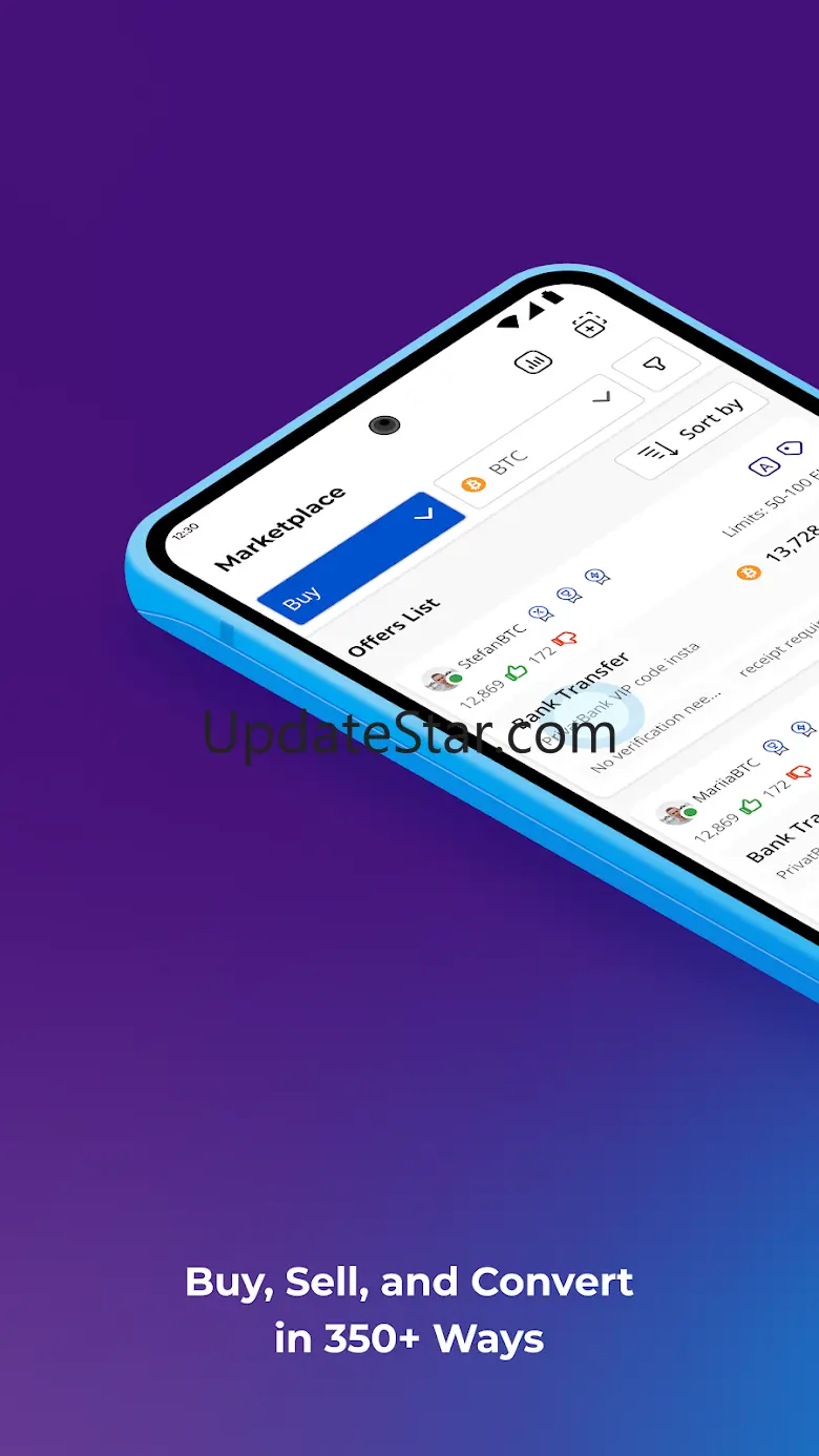 Paxful: Buy BTC, USDT, ETH 2.9.46.716