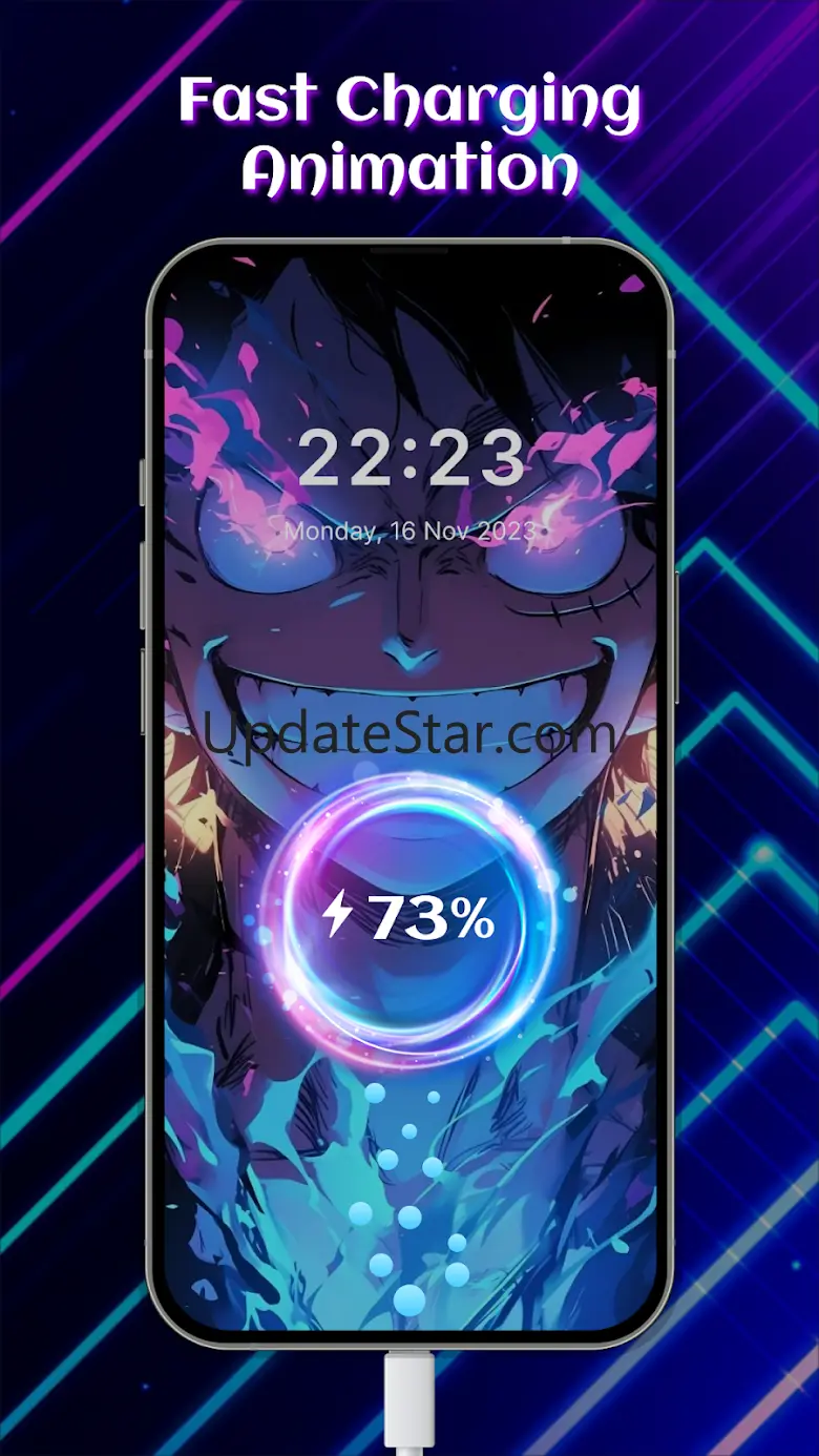 Battery Charging 4D Animation