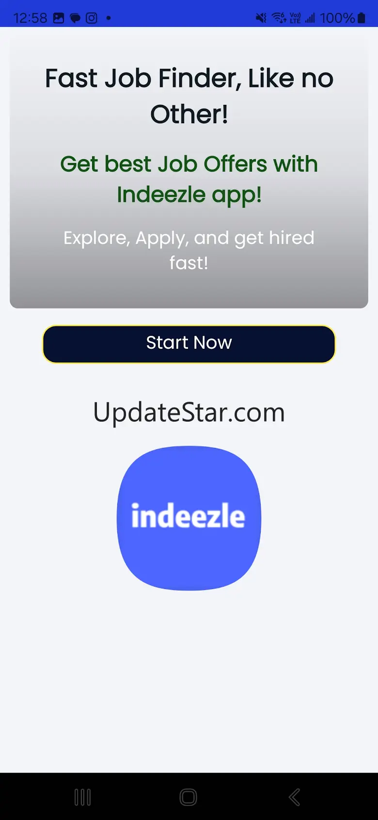 Indeezle - Fast Job Search App 1.7