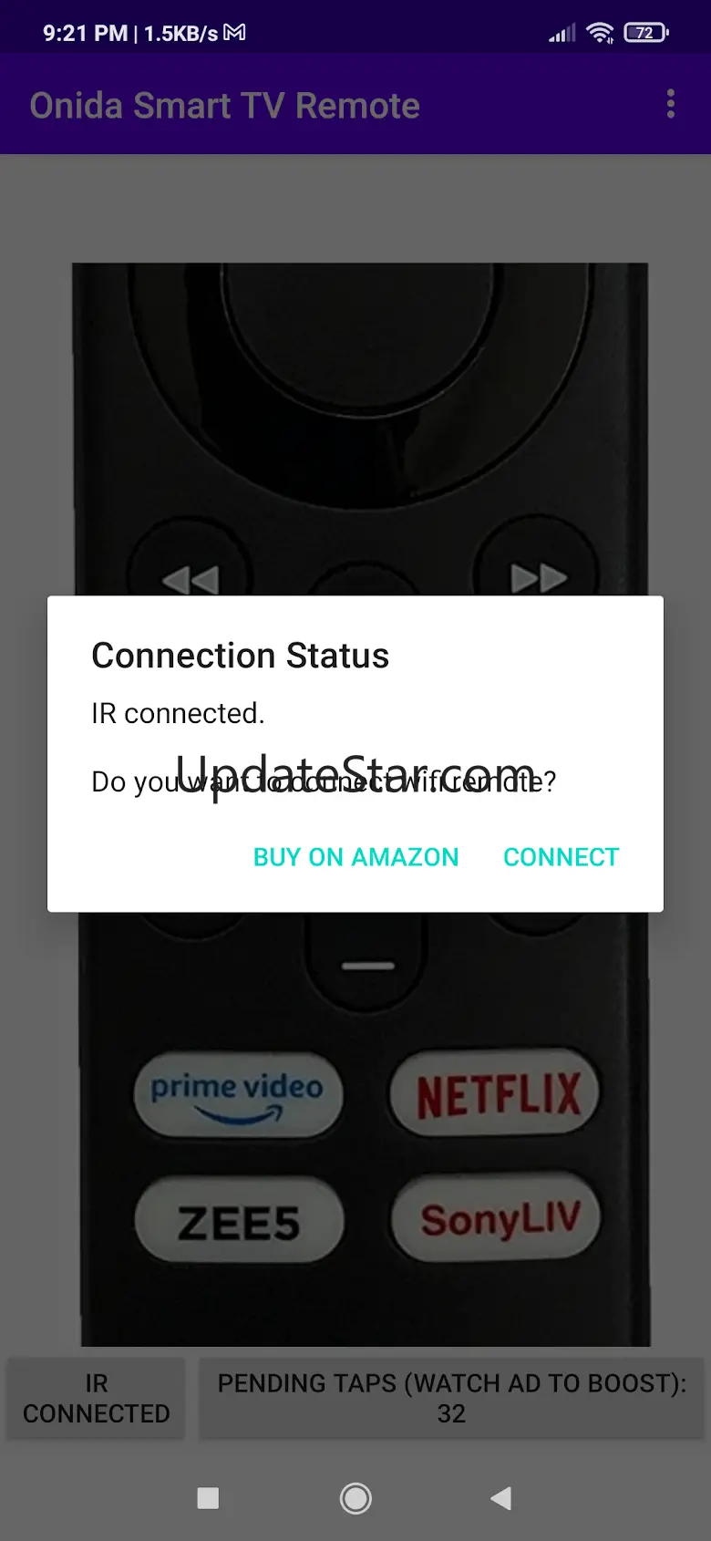 Onida Smart TV Remote 1.37