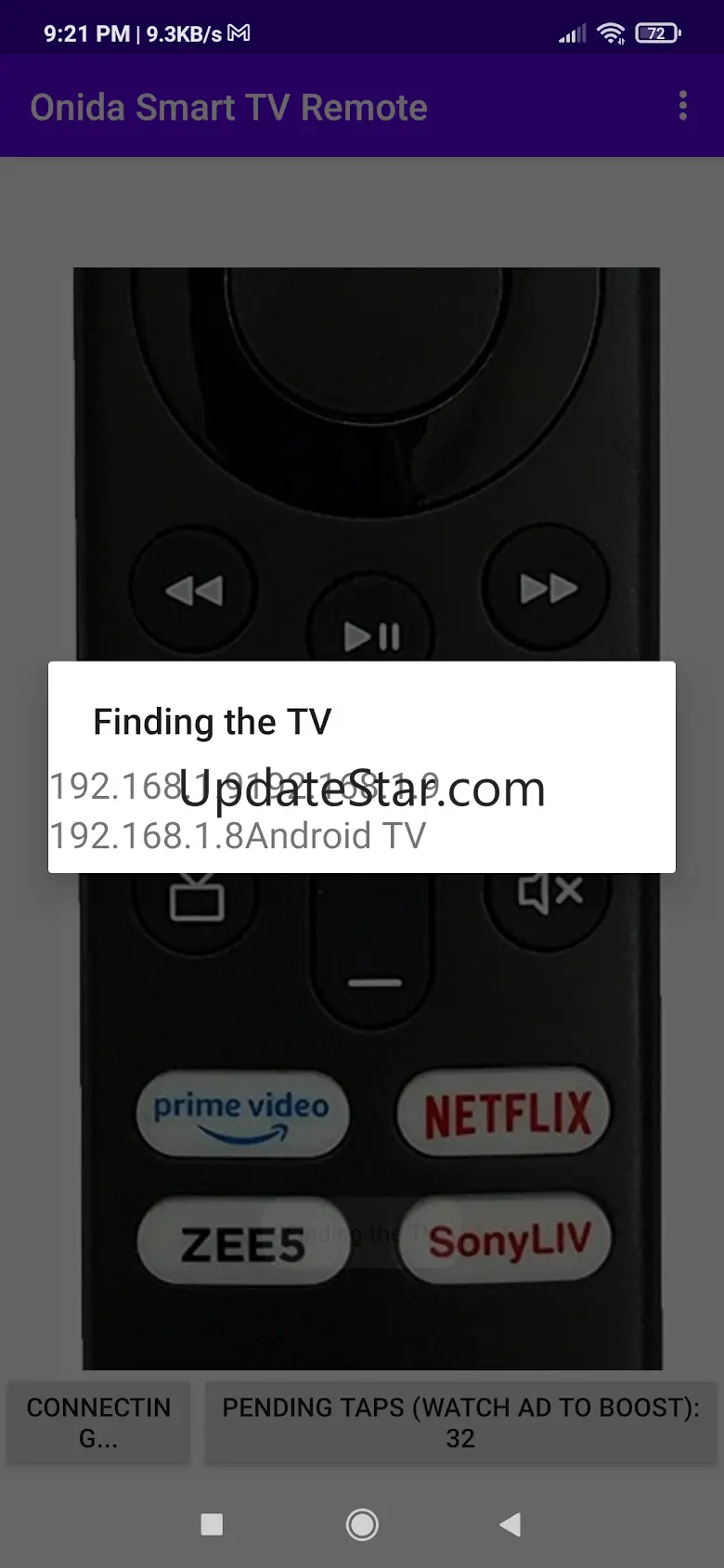 Onida Smart TV Remote 1.37