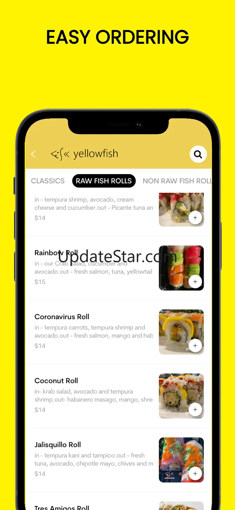 yellowfish sushi 3.18.2