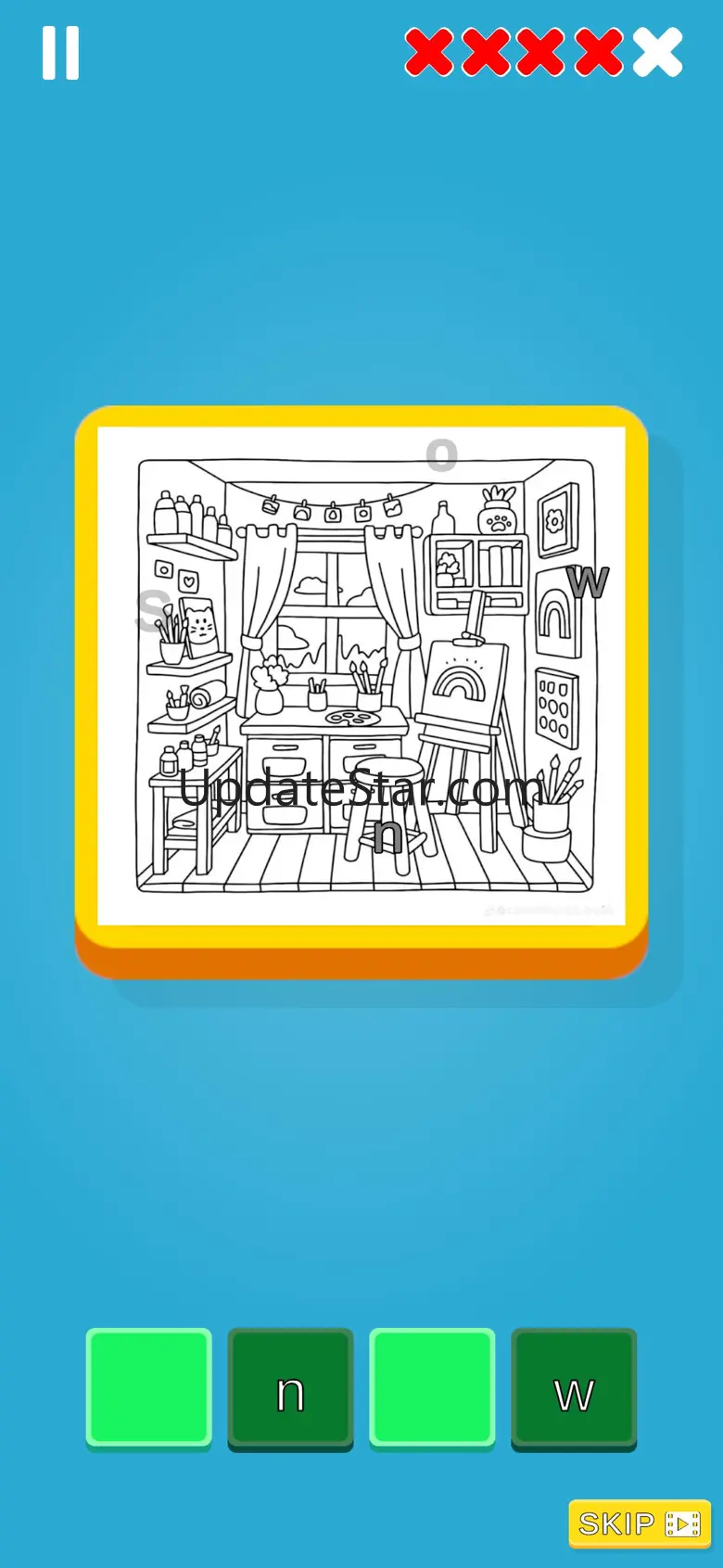 Find the hidden letter 1.0