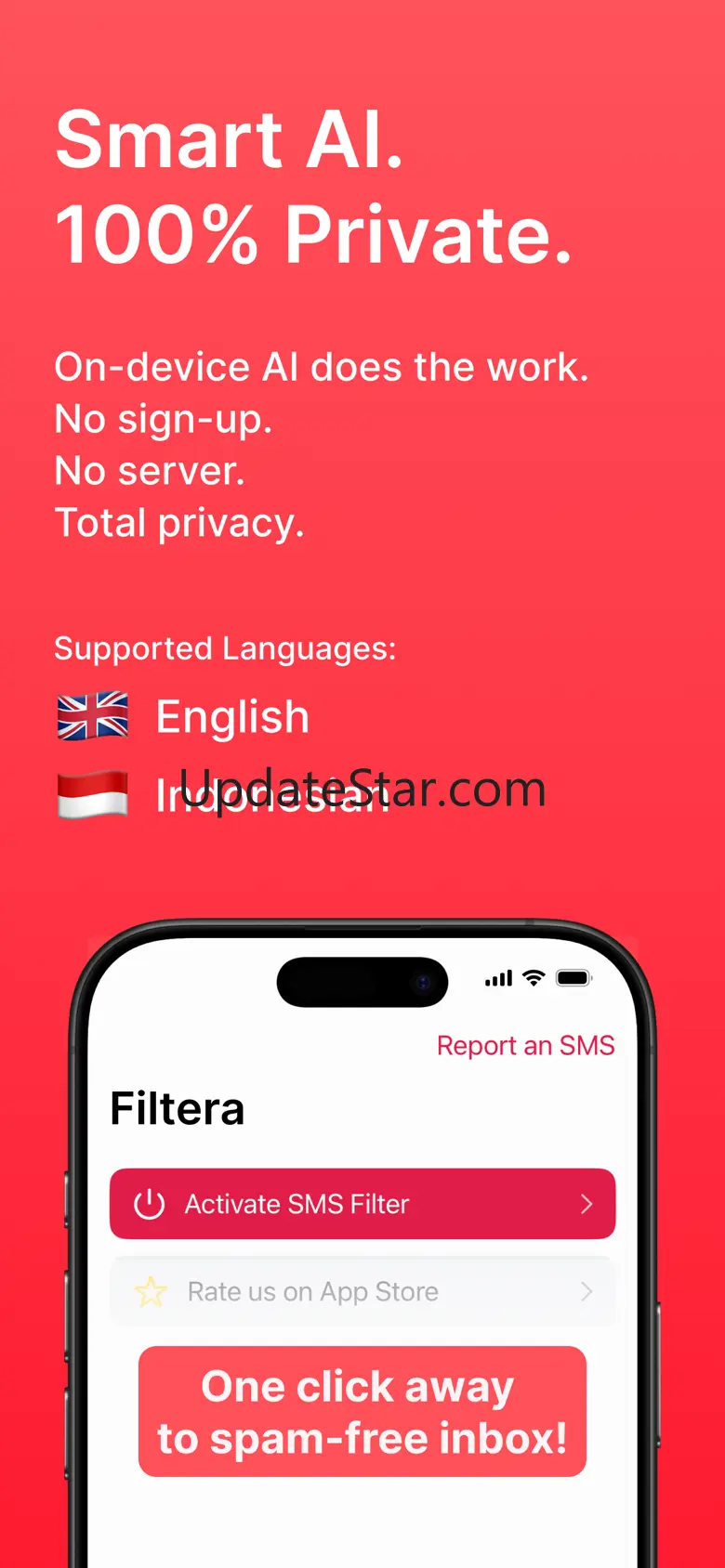 Spam Text Blocker - Filtera 2.1.0